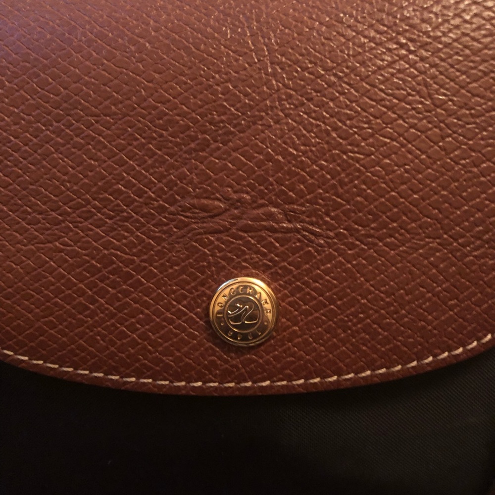 Longchamp Le Pliage long handle large tote